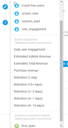 Firebase A/B test Additional Metrics