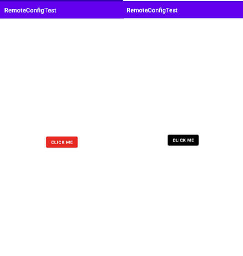 Firebase A/B Test Variant vs Baseline