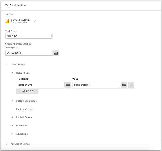 tag manager for iOS apps