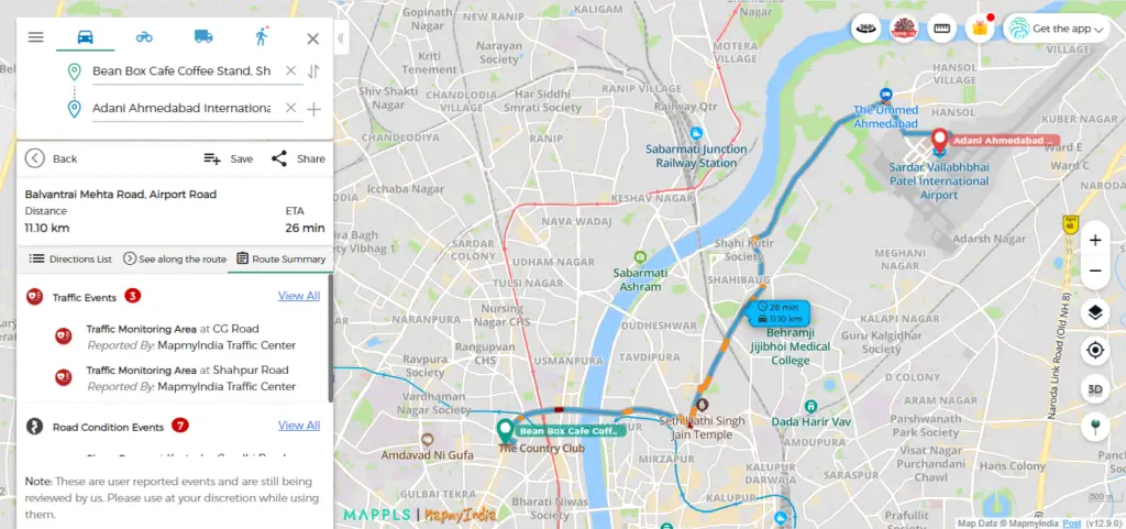 This is how MapMyIndia looks like - Tatvic