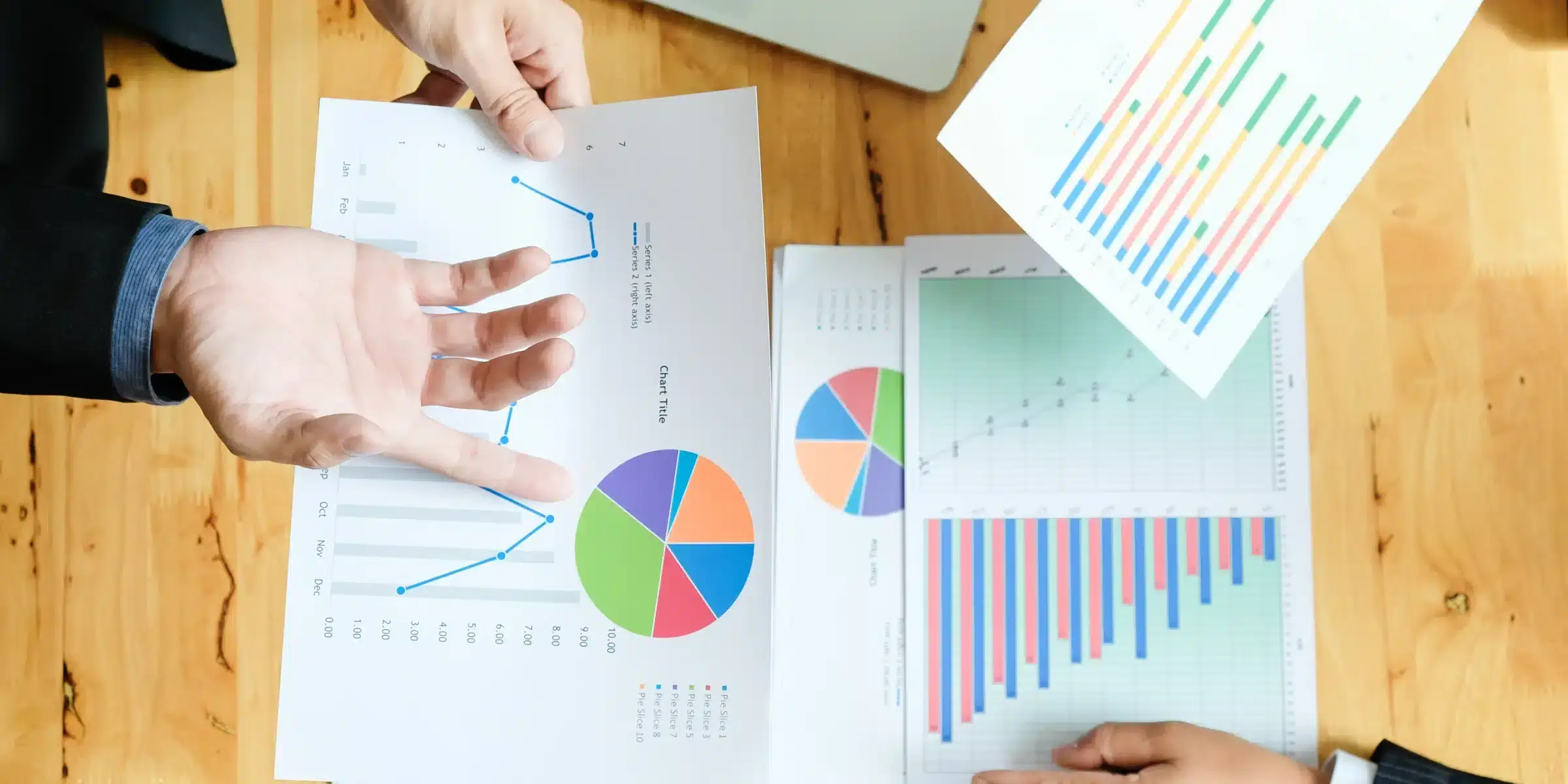 Use charts that make sense and don’t just fill up the page.