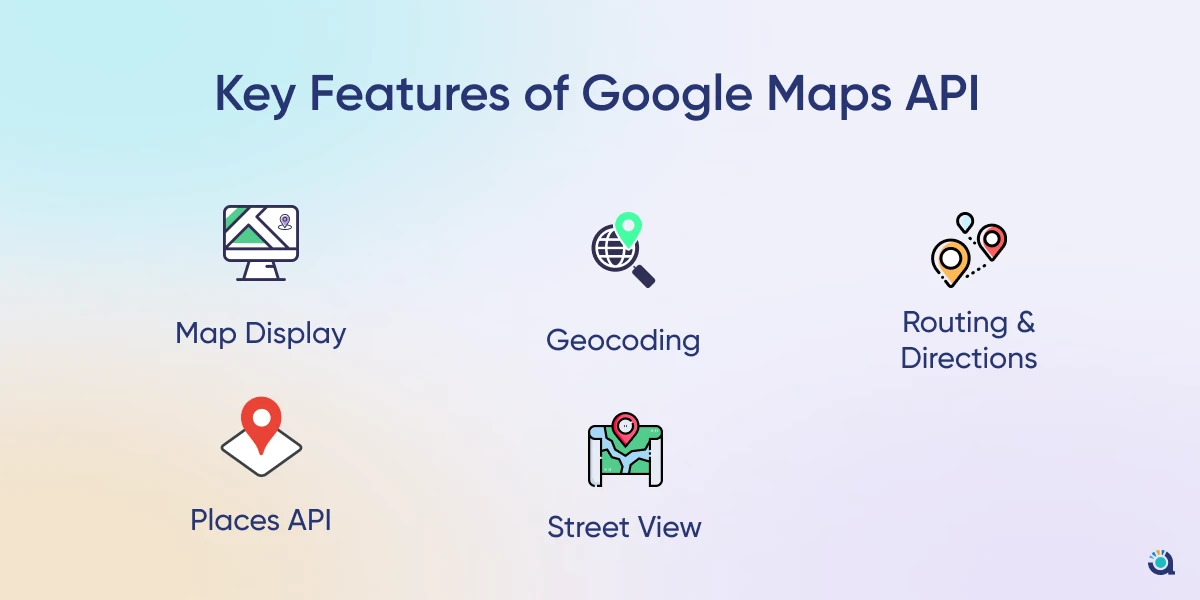 Key Features of Google Maps API