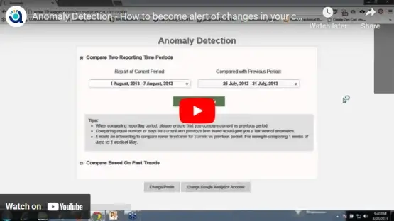Anomaly Detection How to become alert of changes in your critical KPIs?