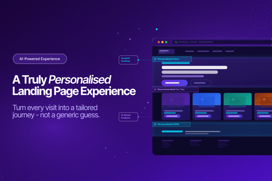 Landing page personalization